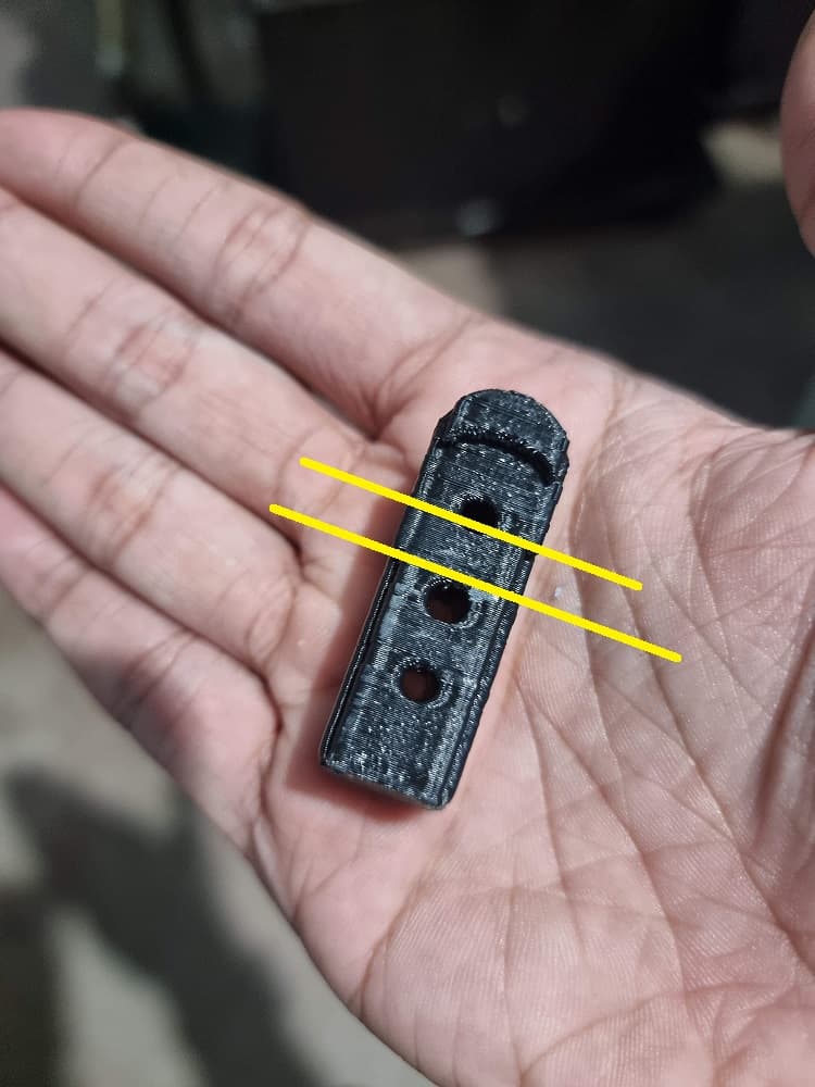 3d printed 1911 single stack base pad for Wilson (RS)
