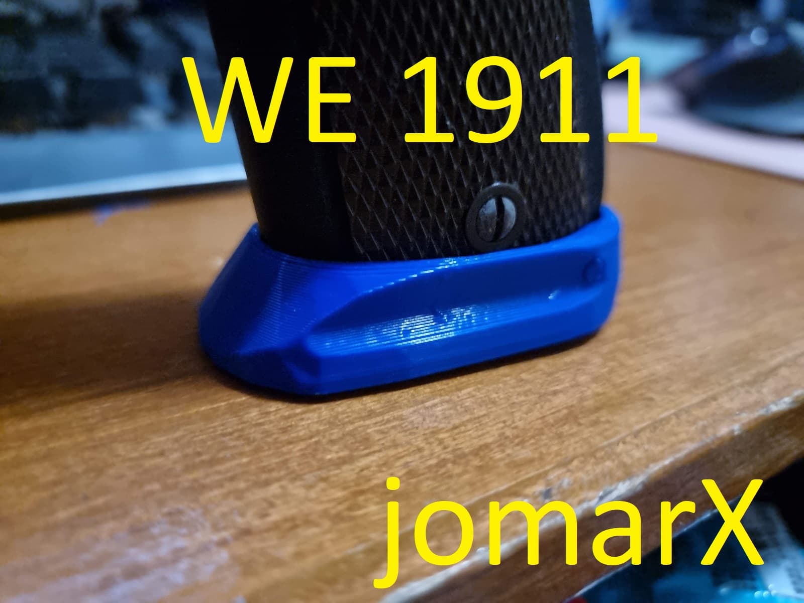 3D Printed 1911 Single Stack PLASTIC Magwell (Soft Air) TOYS ONLY!!