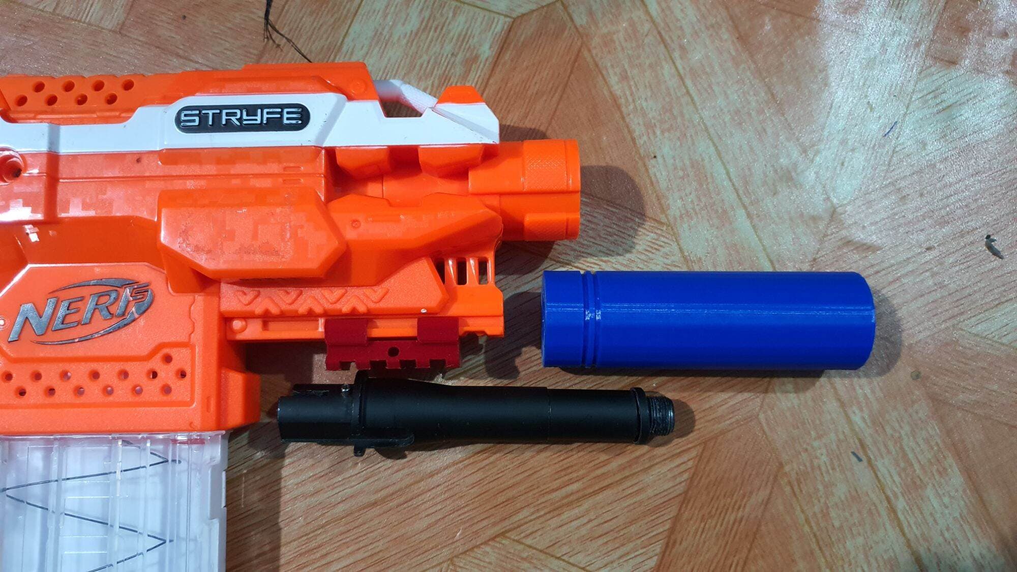 3d printed 4 inch 14mm Barrel Shroud for TM / JG / E&C