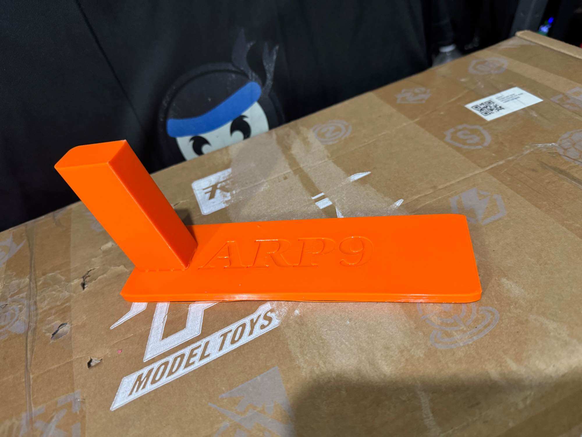 3d printed ARP9 TOY DISPLAY STAND