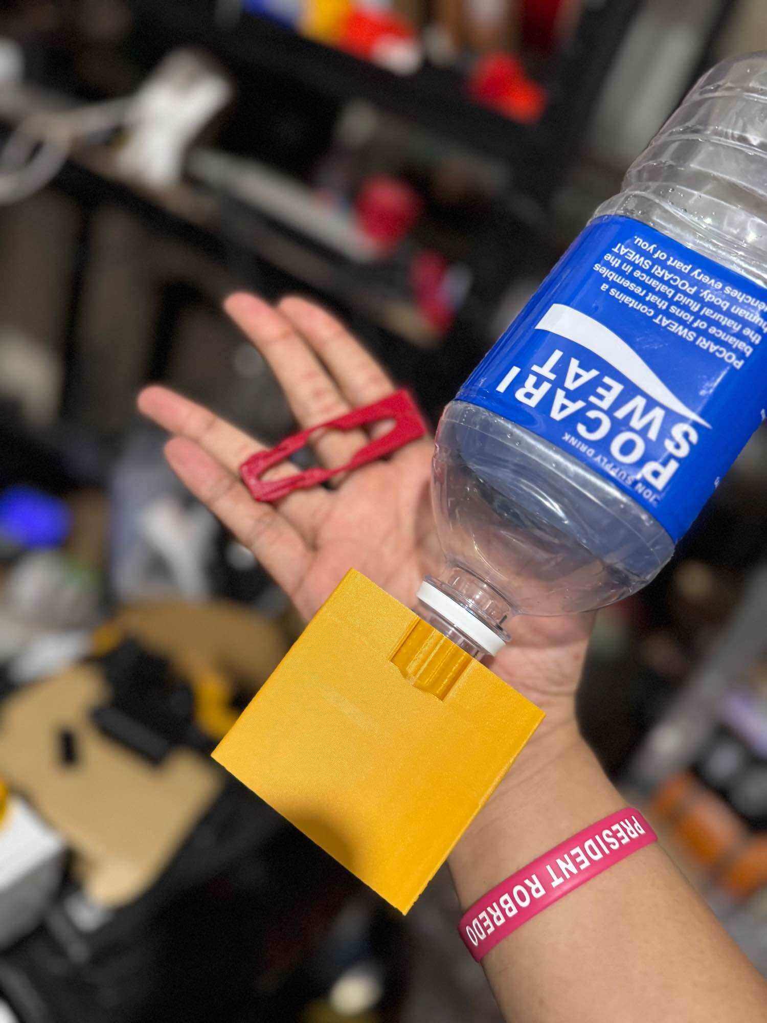 3d printed battle axe motorized mag bottle adapter