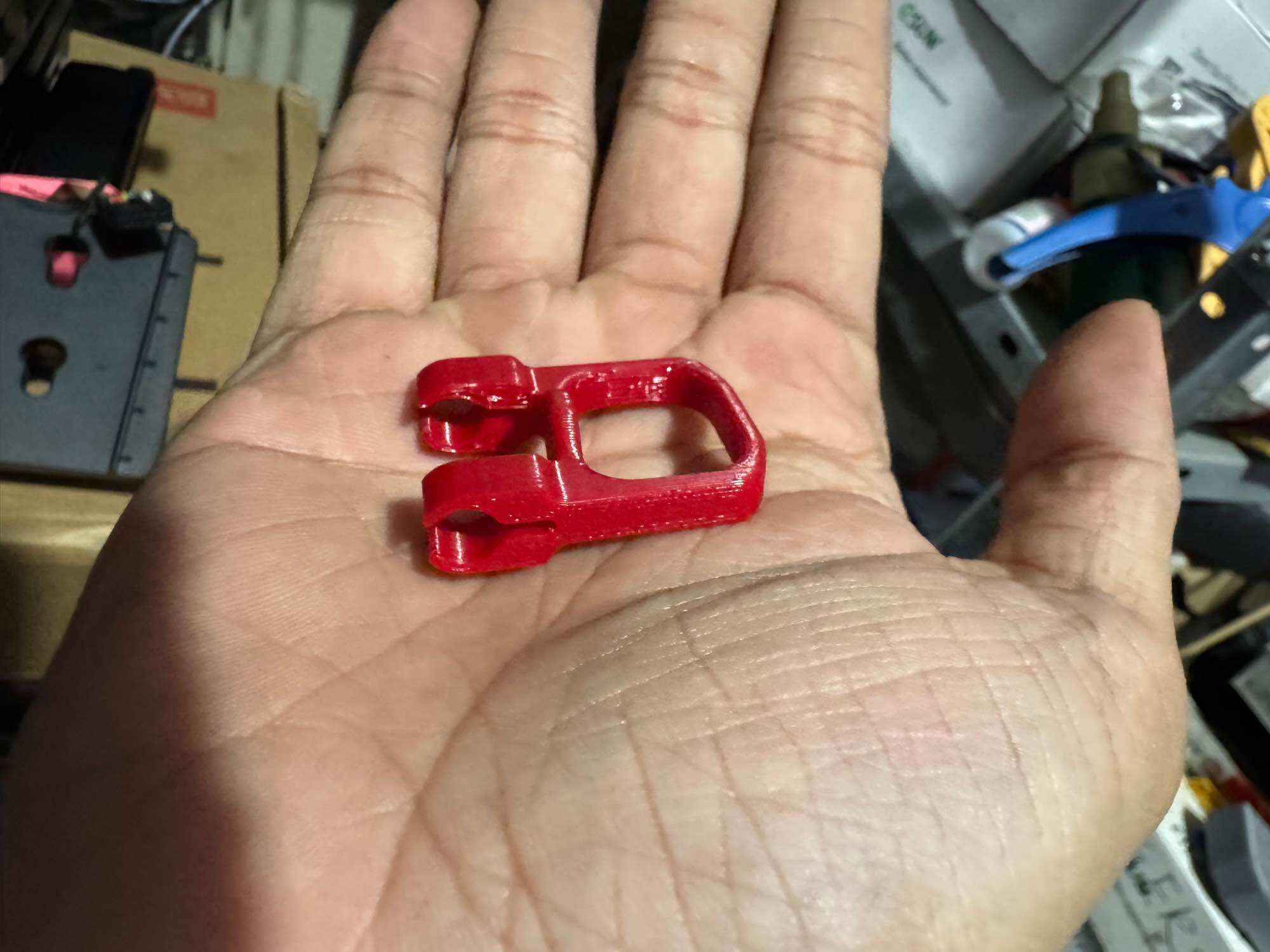 3d printed Beyblade X pull tab for string launcher