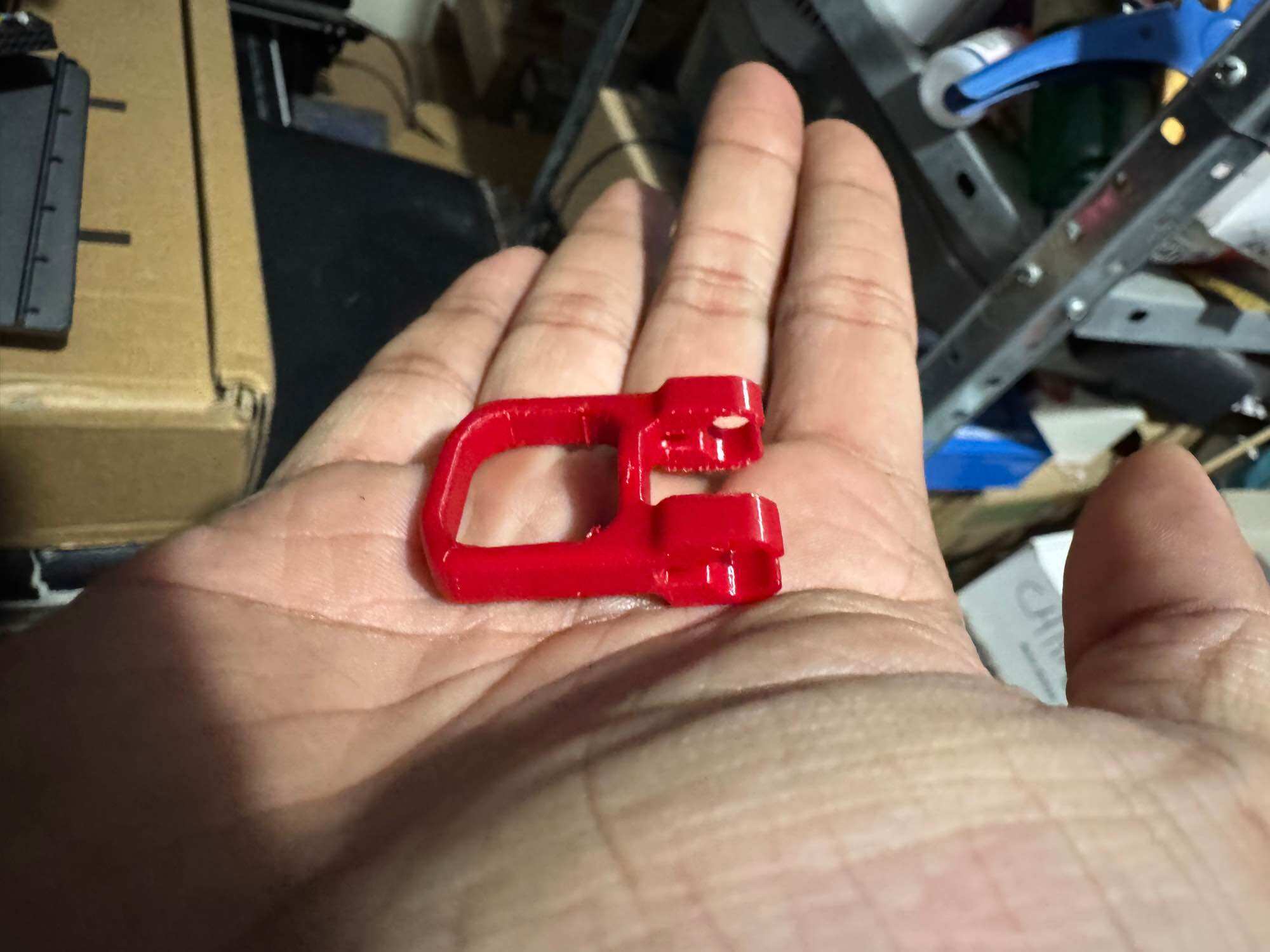 3d printed Beyblade X pull tab for string launcher