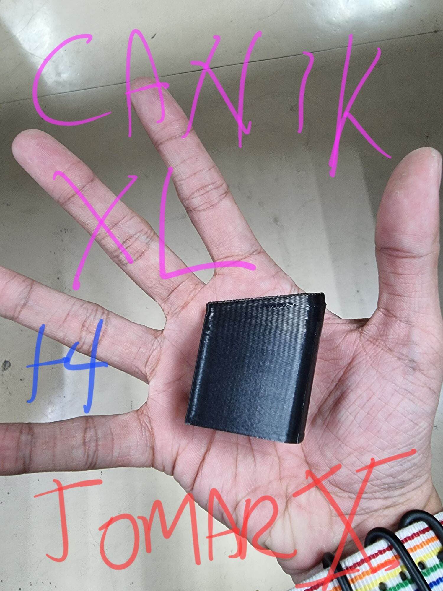 3d printed Caniks mags padz