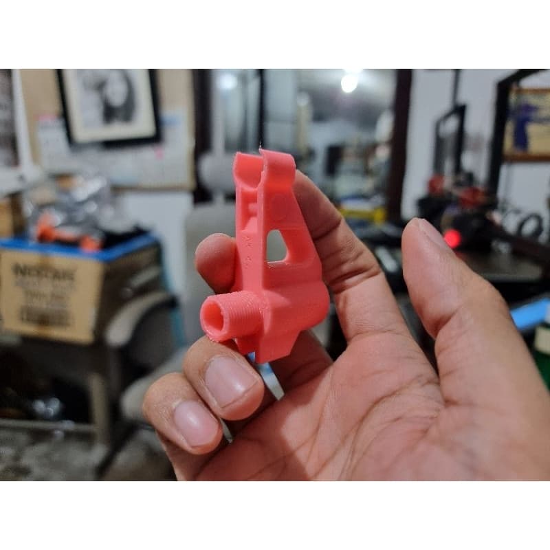 3d printed Cyma AK front sights with thread for Gel Blaster TOY