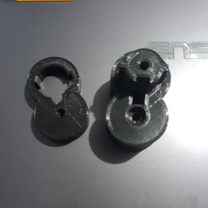 3d printed Drop Stock Adapter with screw set