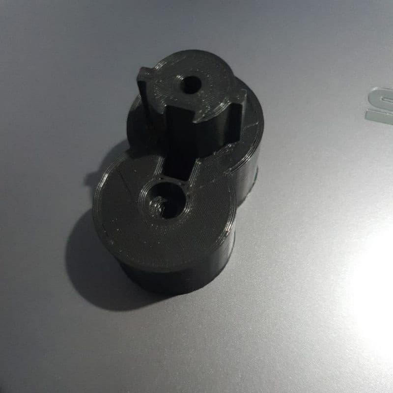3d printed Drop Stock Adapter with screw set