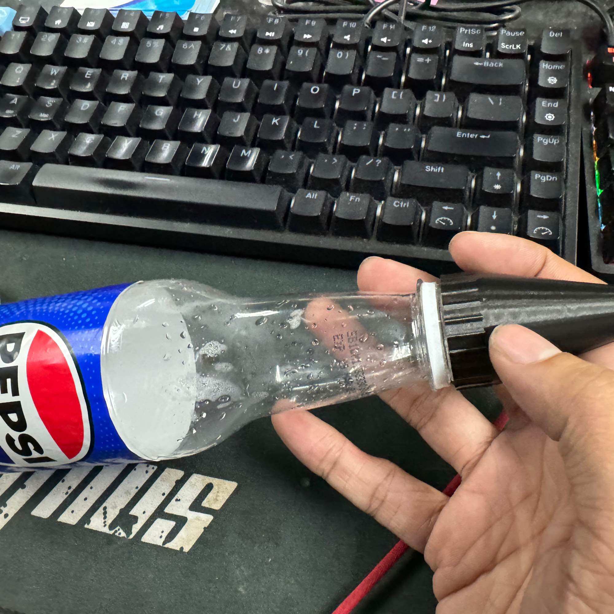 3d printed funnel water gel balls loader