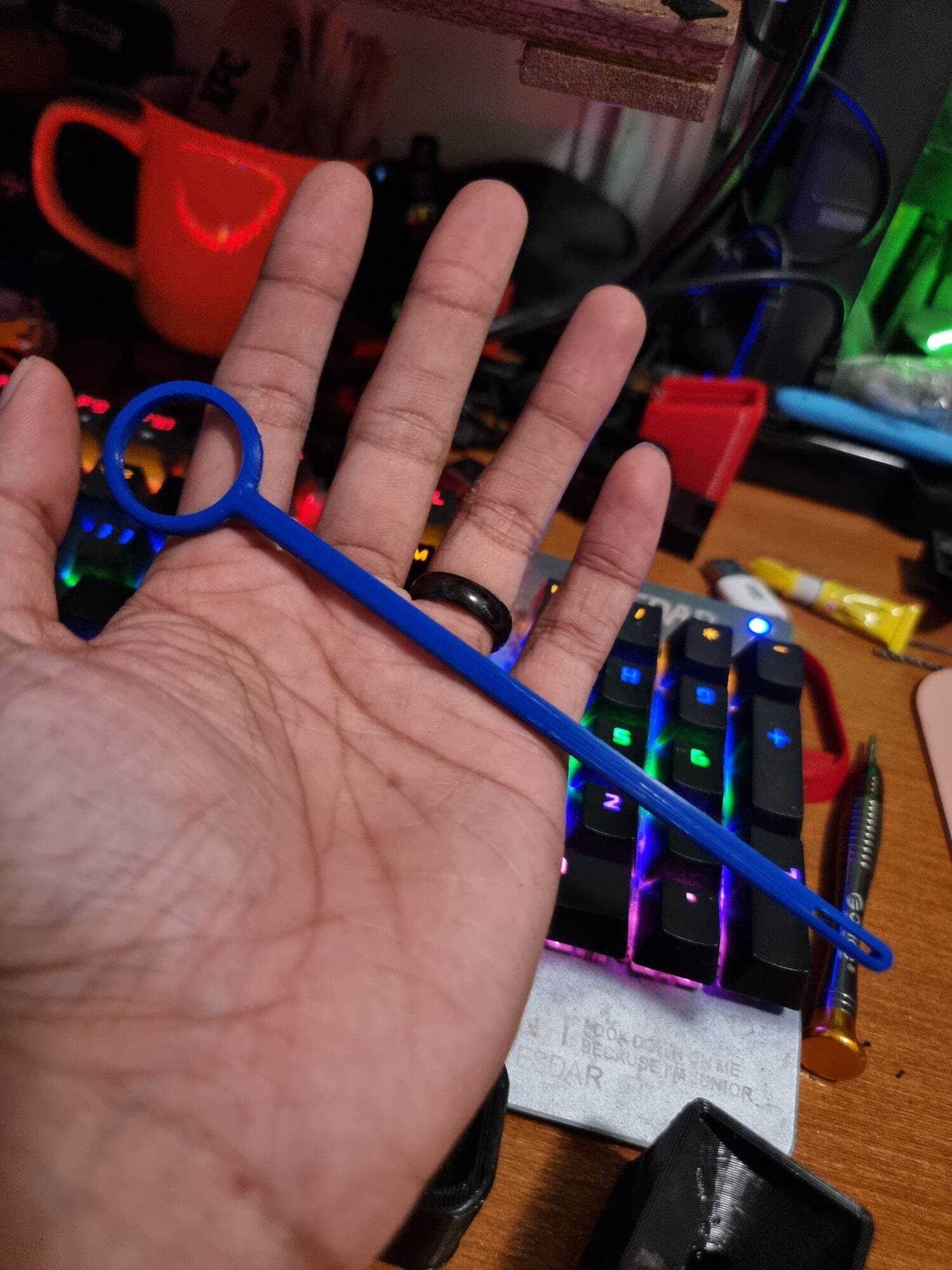 3d printed GBB Gel Blasters Cleaning Rod for SoftAir