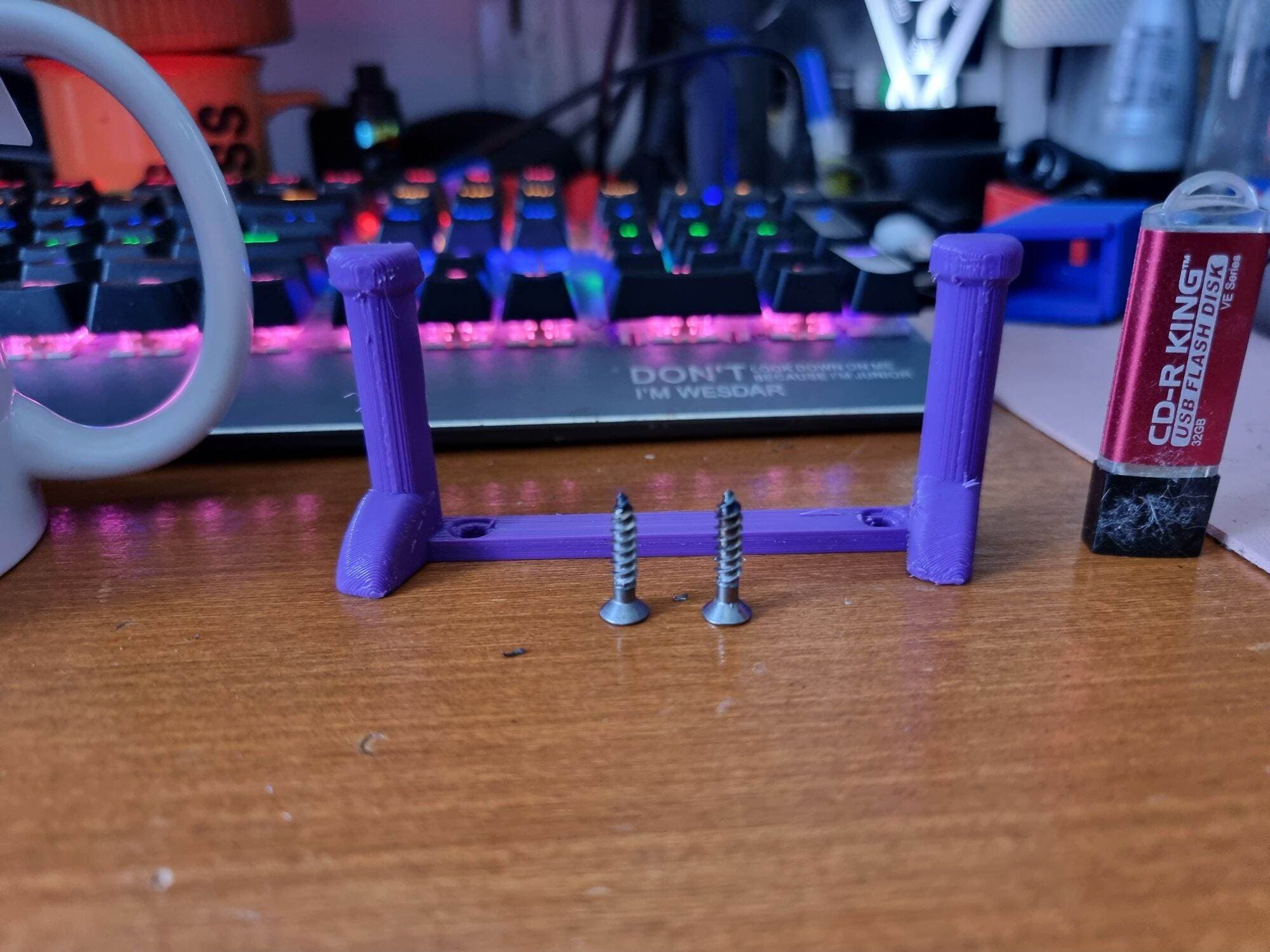 3d printed GBB Pistolz Wall Mount
