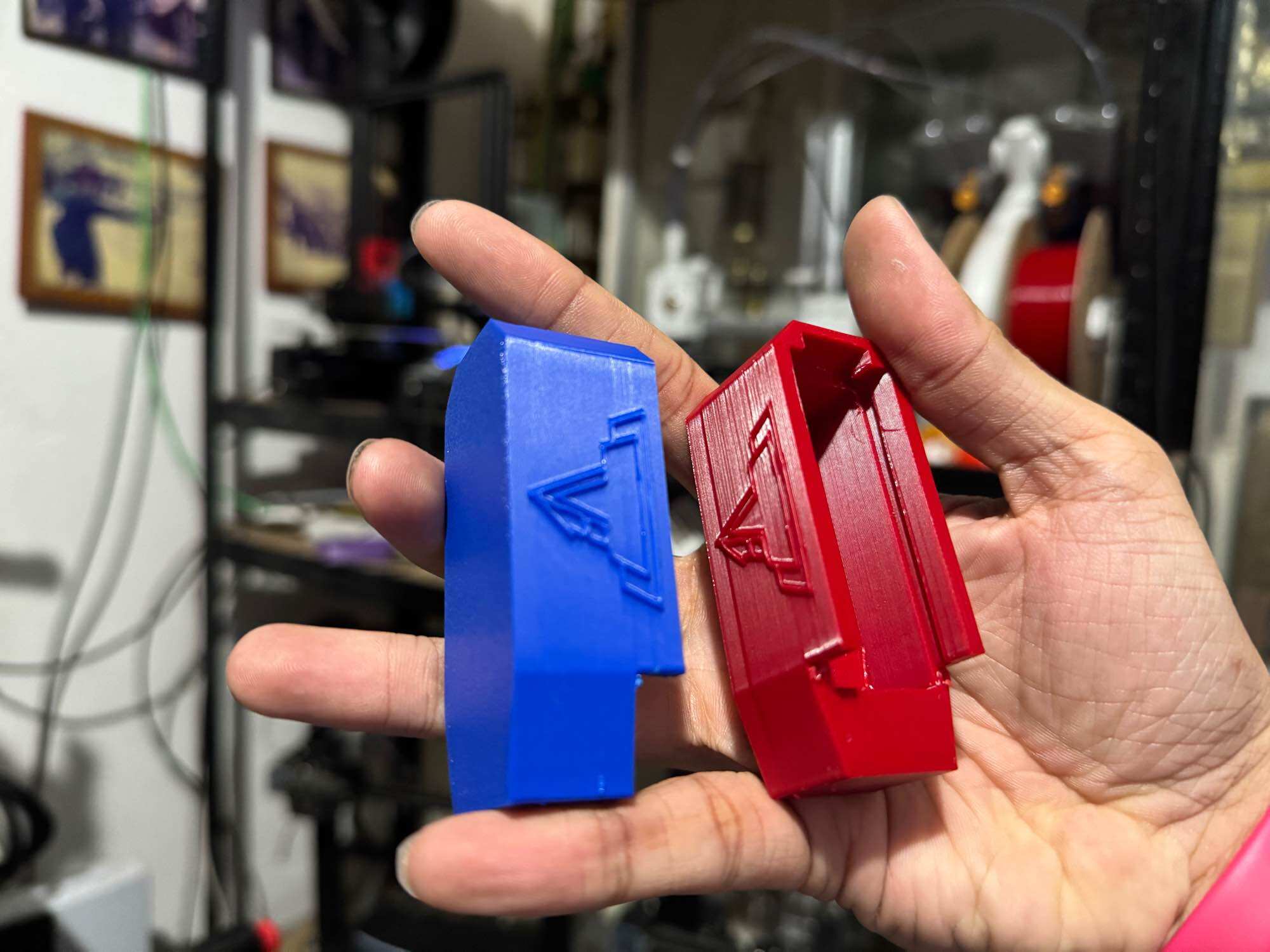 3d printed gen 8 TTI base pad for gel blaster TOY