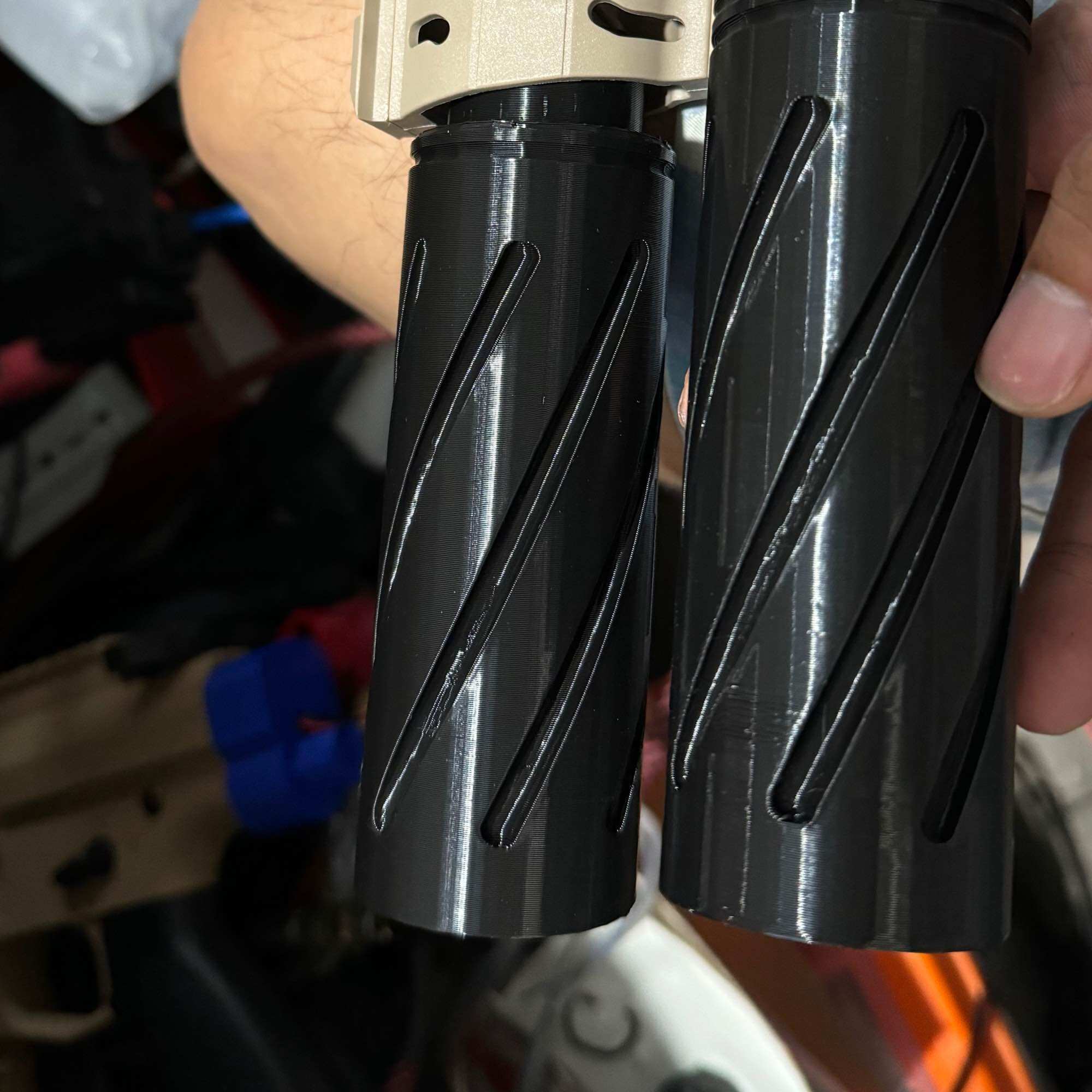 3d printed hop up enclosure for T238 Griffon Nano tracers TOYS