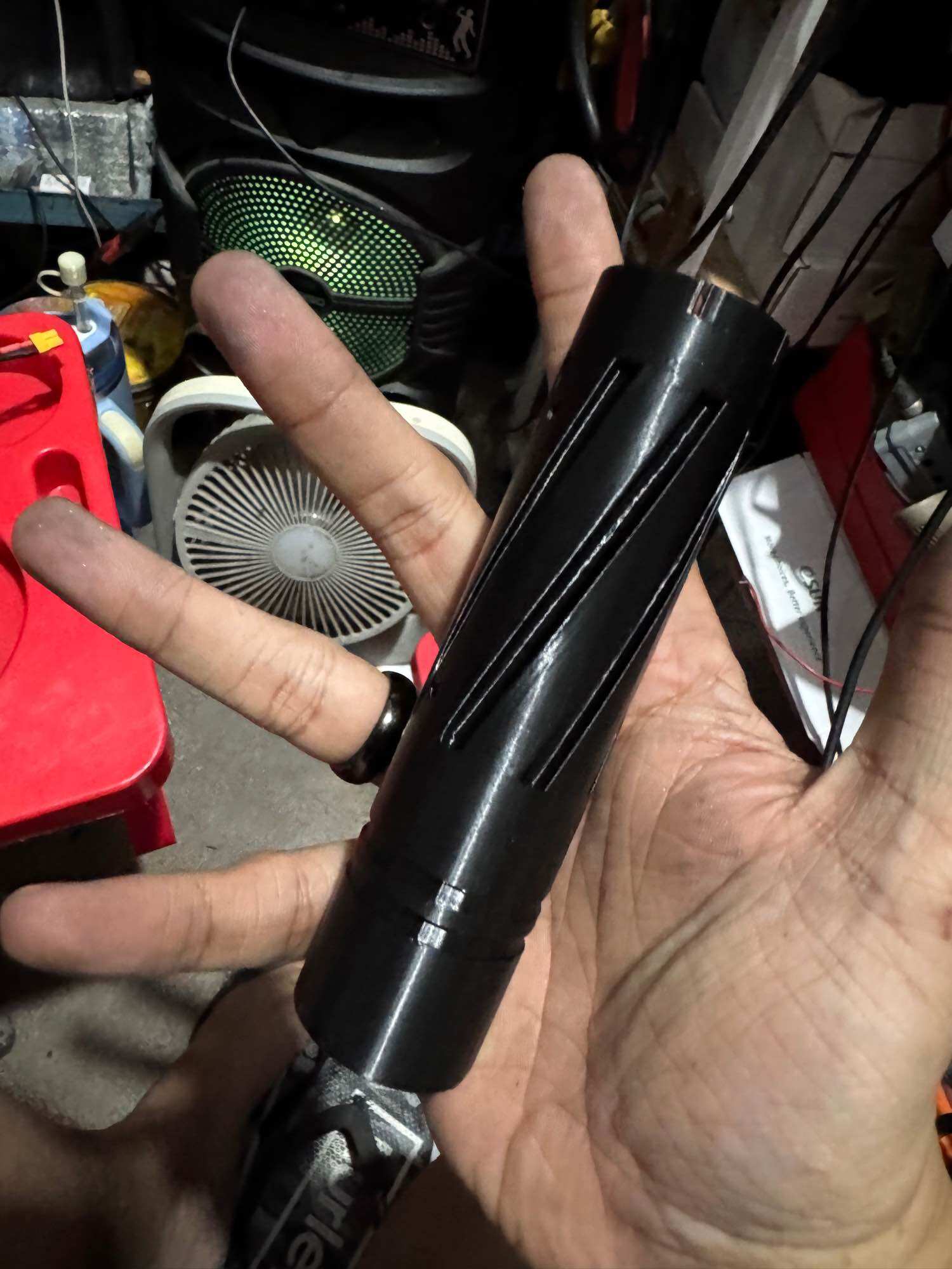 3d printed hop up supp with threads for Jingji SLR V4 TOYS Only by JomarX