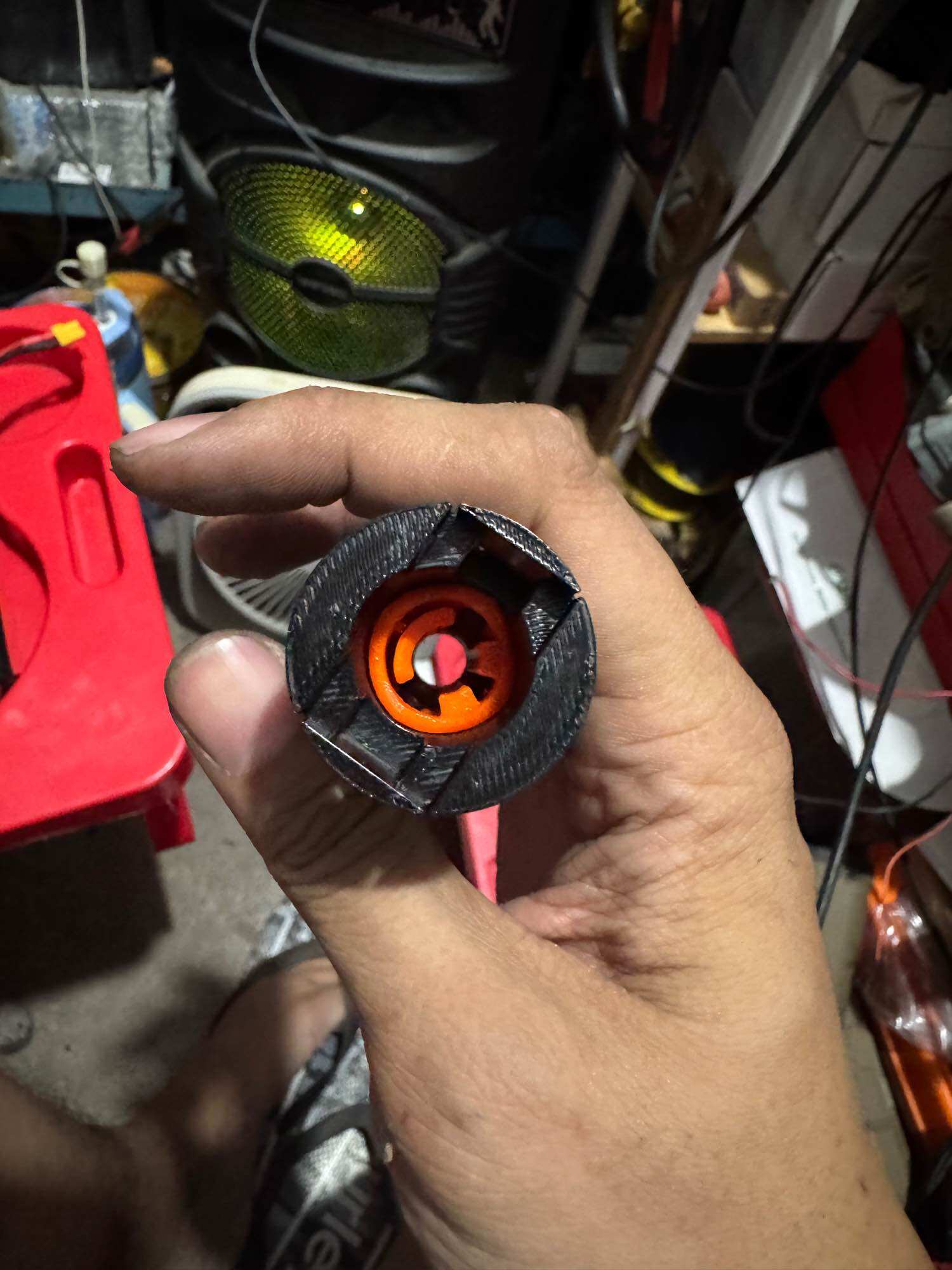 3d printed hop up supp with threads for Jingji SLR V4 TOYS Only by JomarX