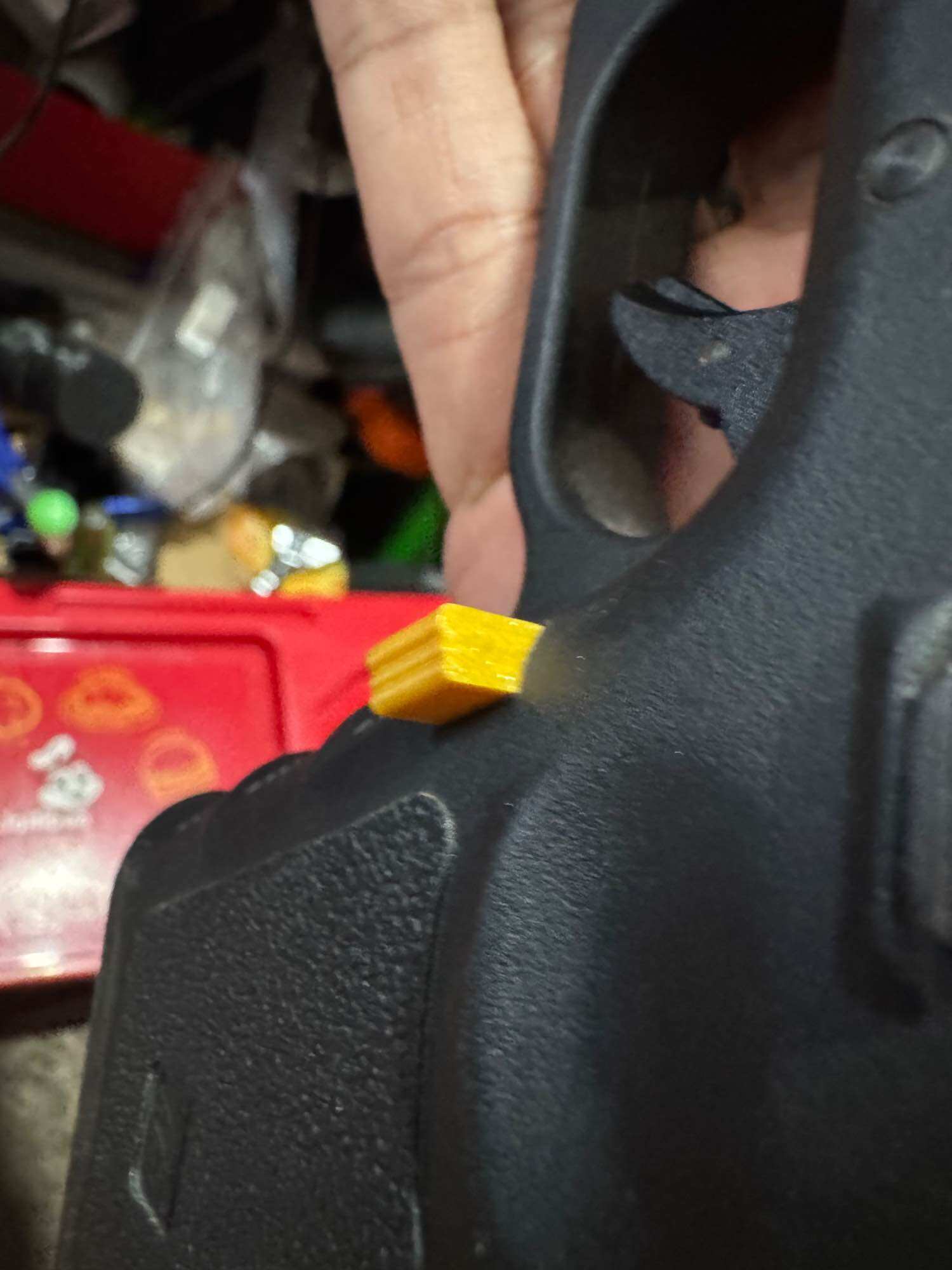 3d printed JomarX gl0ck extended mag release
