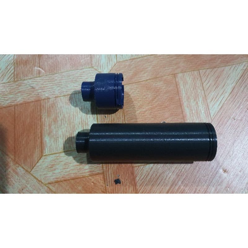 3d printed Mini / long Loudener for Gel Blasters / Soft Air