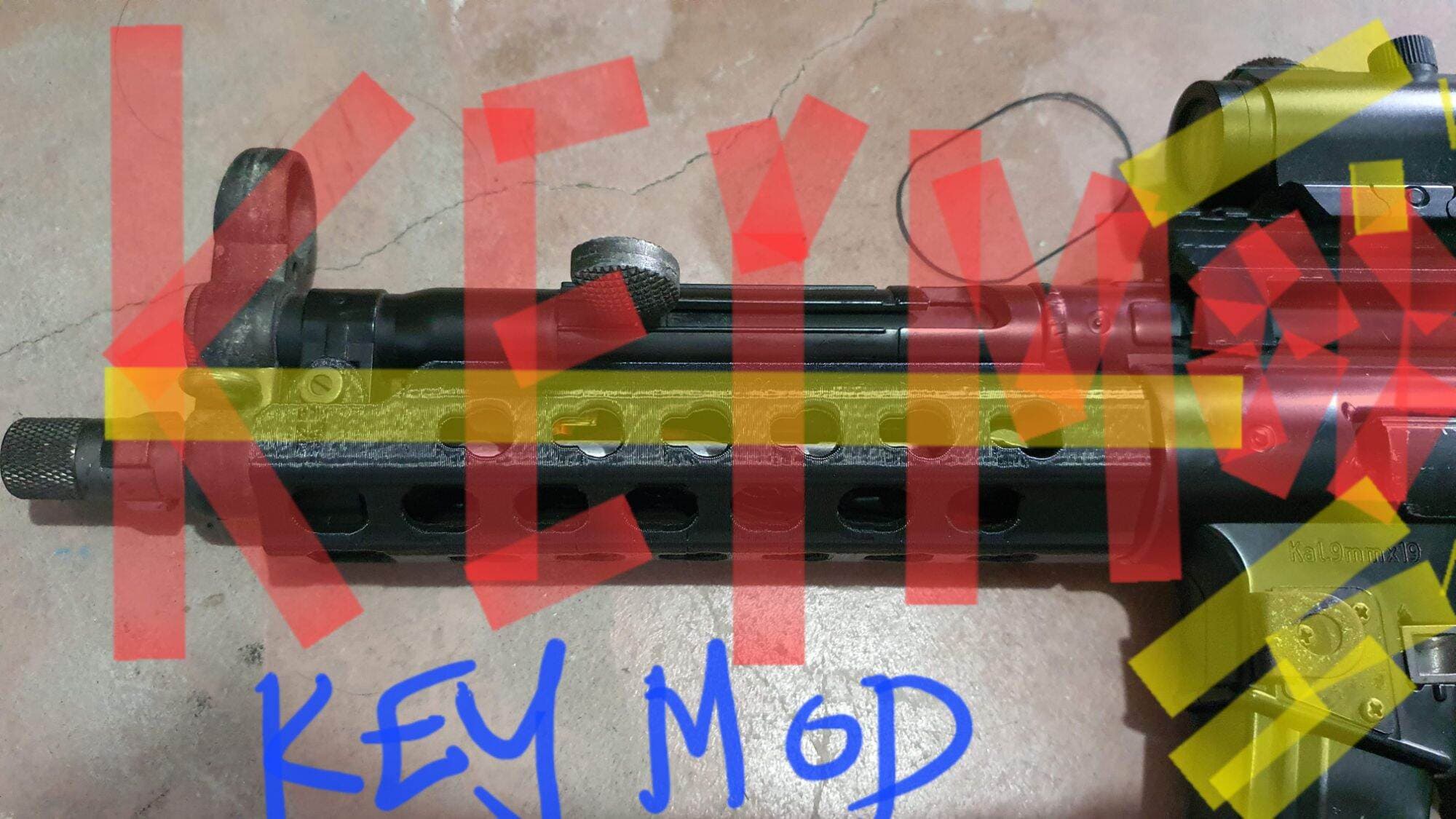 3d printed MP5 handzGuardz for SoftAir TM / JG or Cyma Mp5z Gel Blaster TOY