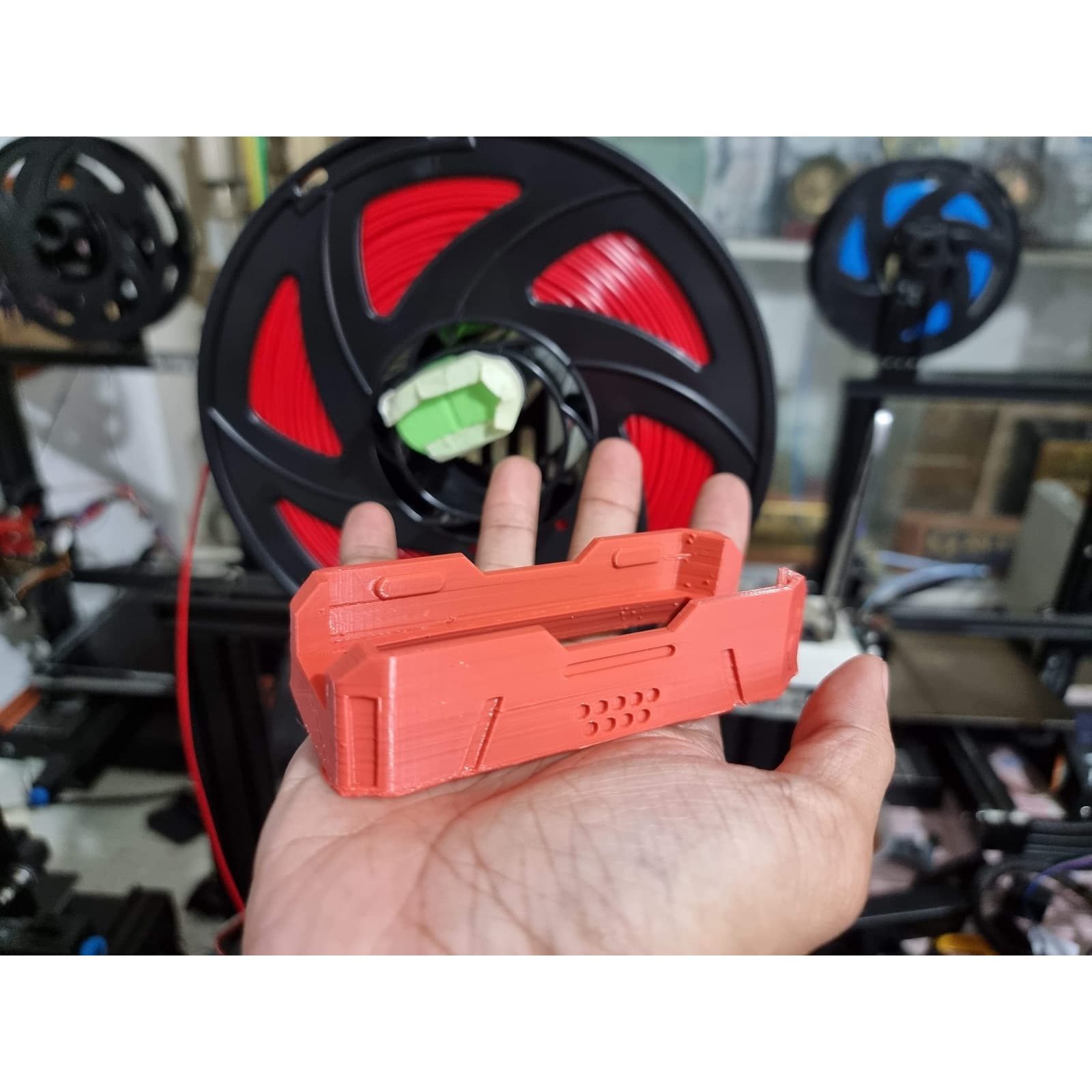 3d printed Nerf Stryfe Flared Mags well