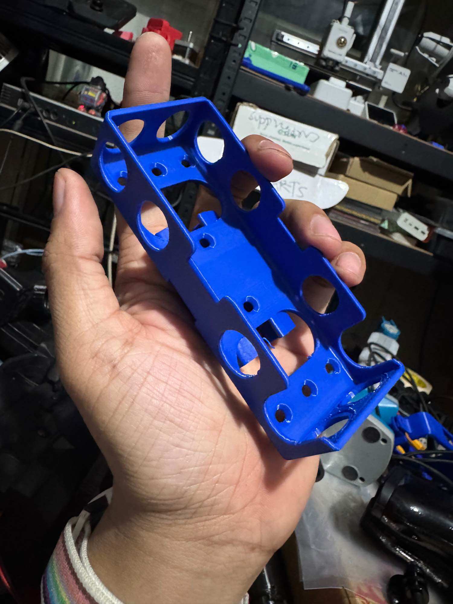 3d Printed rail battery tray for gel blasters TOY