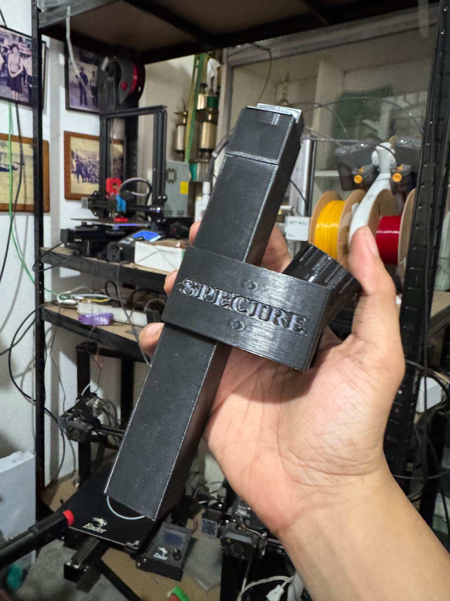 3d printed SPECTRE Gel blaster toys bottle mags