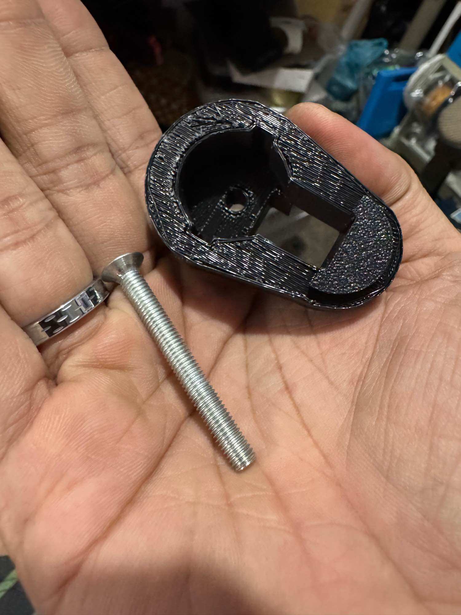 3d printed Stock adapter for WD PDX to standard TOY M4/ARs