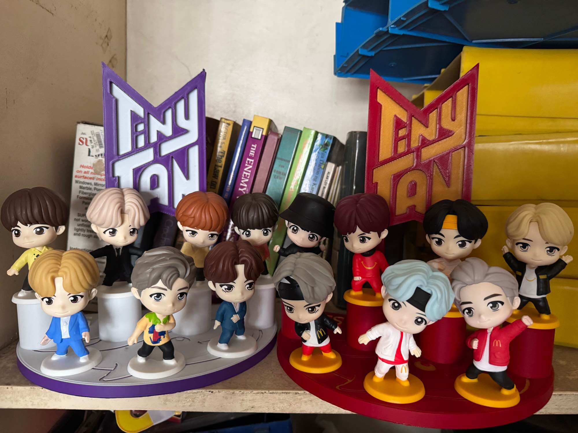 3d printed TinyTan display stands