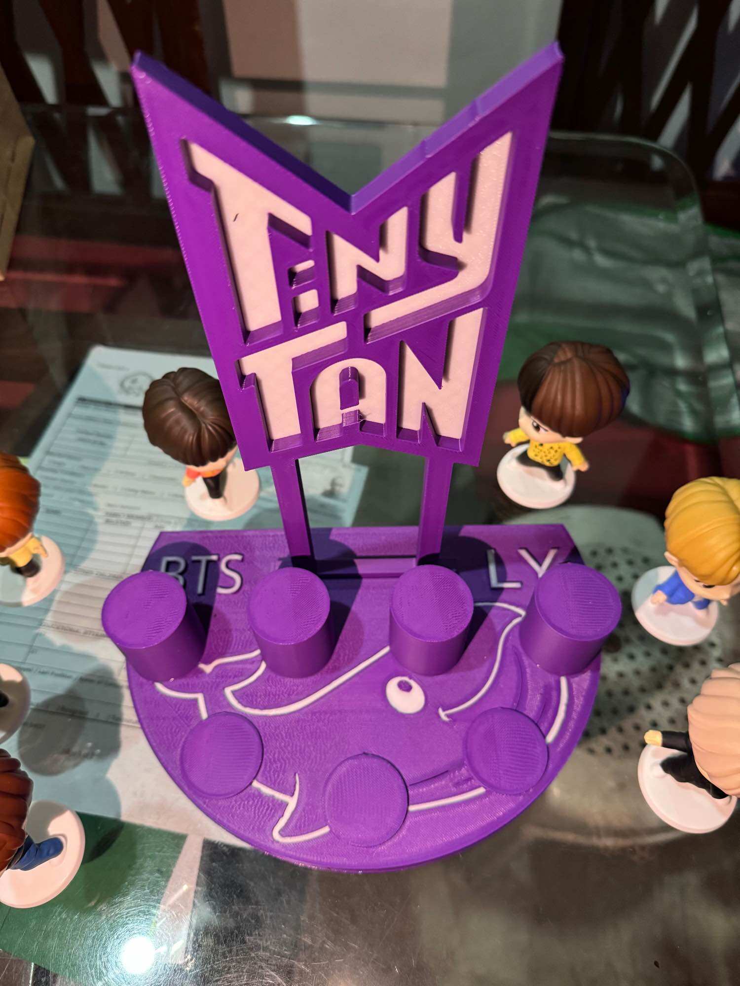 3d printed TinyTan display stands