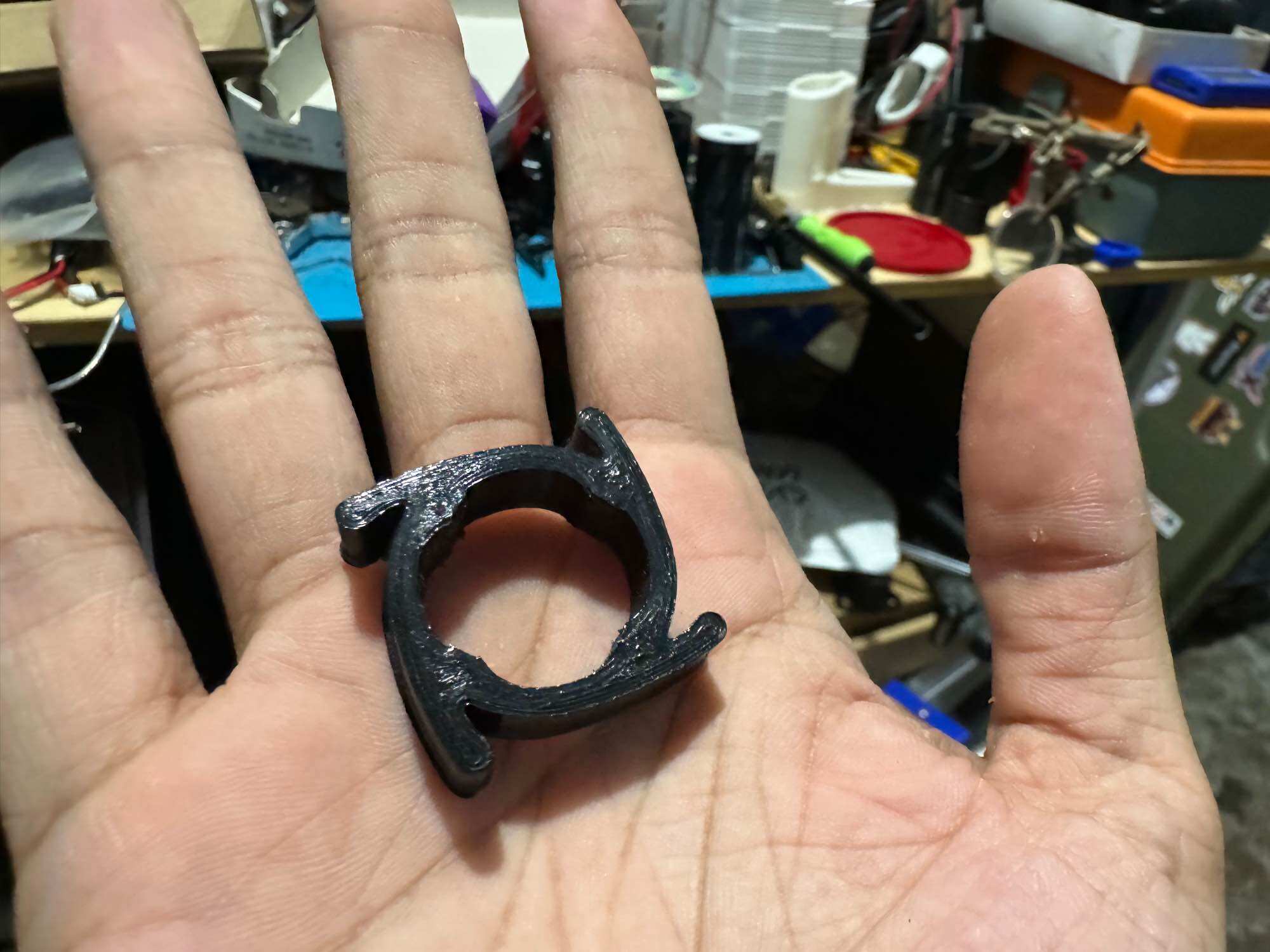 3d printed TPU barrel spacer