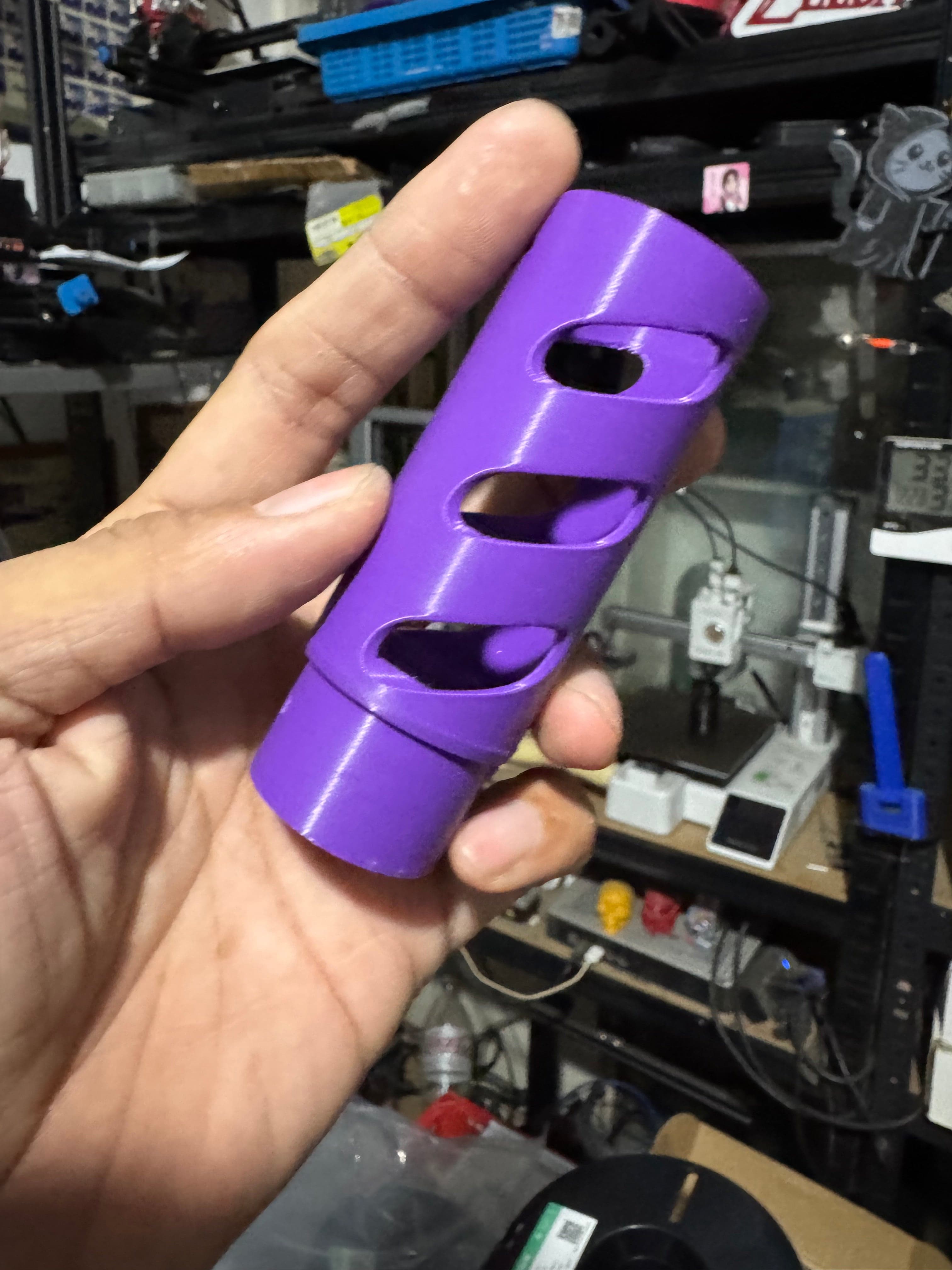 GHQ SQB Gel Blasters 3d printed upgrade thread hop up battery holder