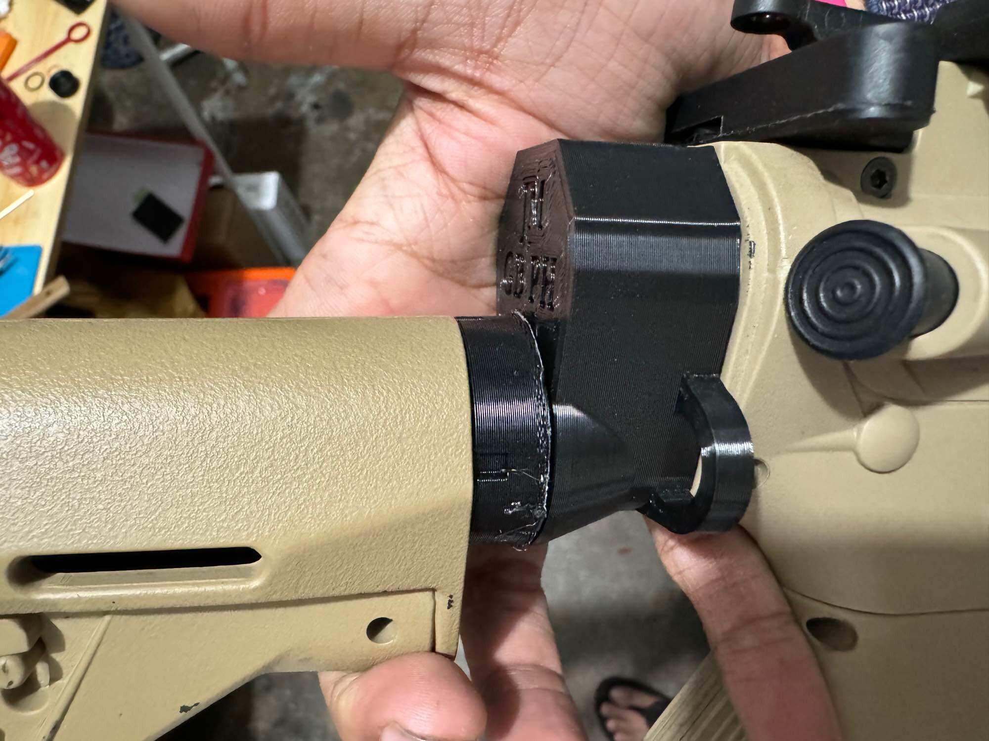 Bohan mk8 v1 drop stock adapter for gel blaster