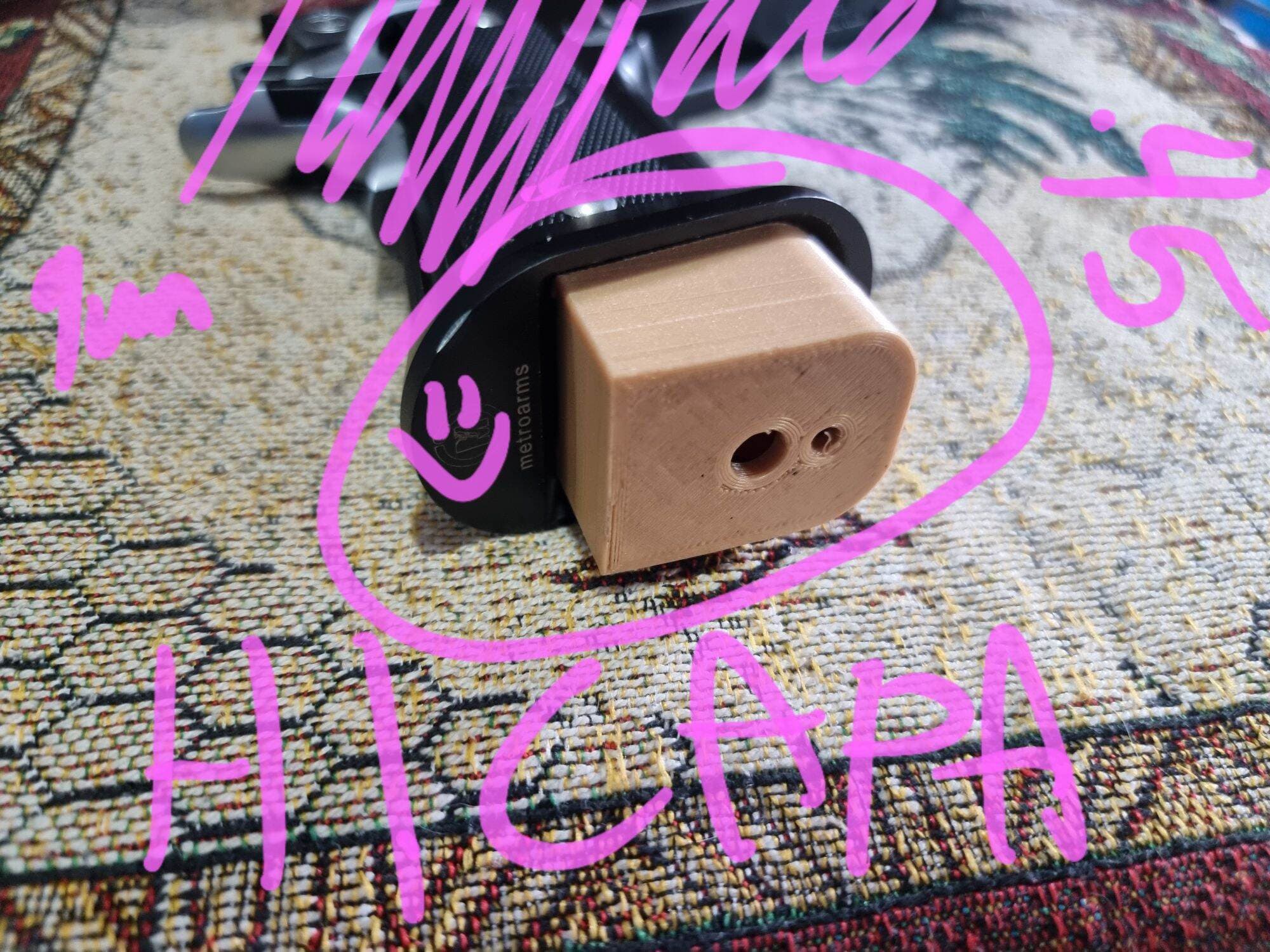 Hi Capa / HiCapa Magz Base for R. Steel