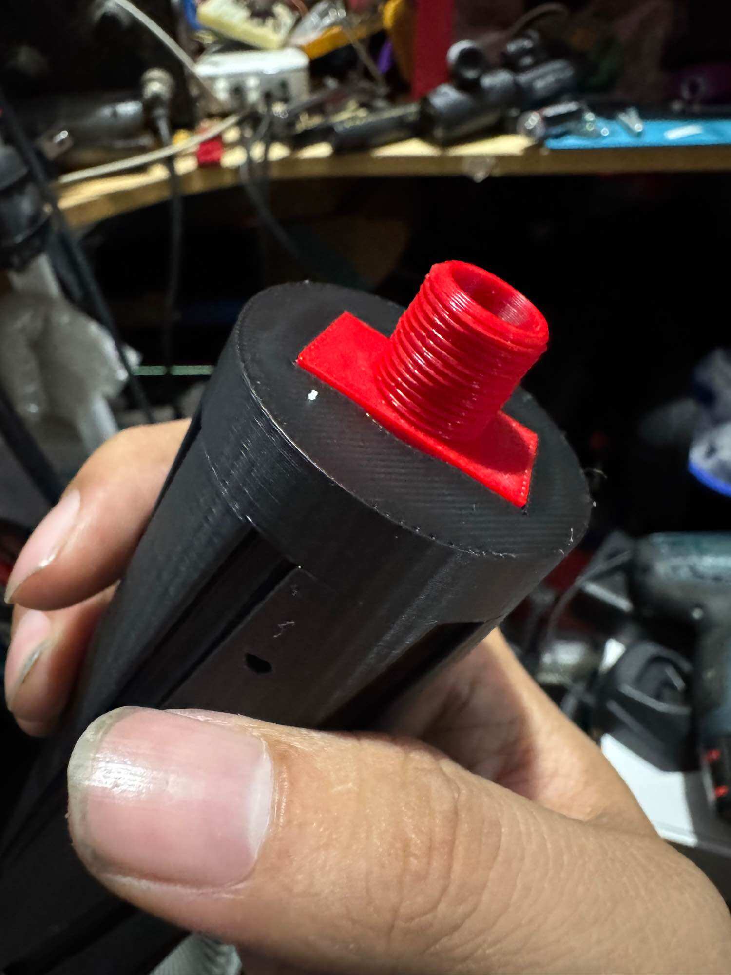 Jingji SLR v5 hop up with threads for Gel Blasters TOY only!