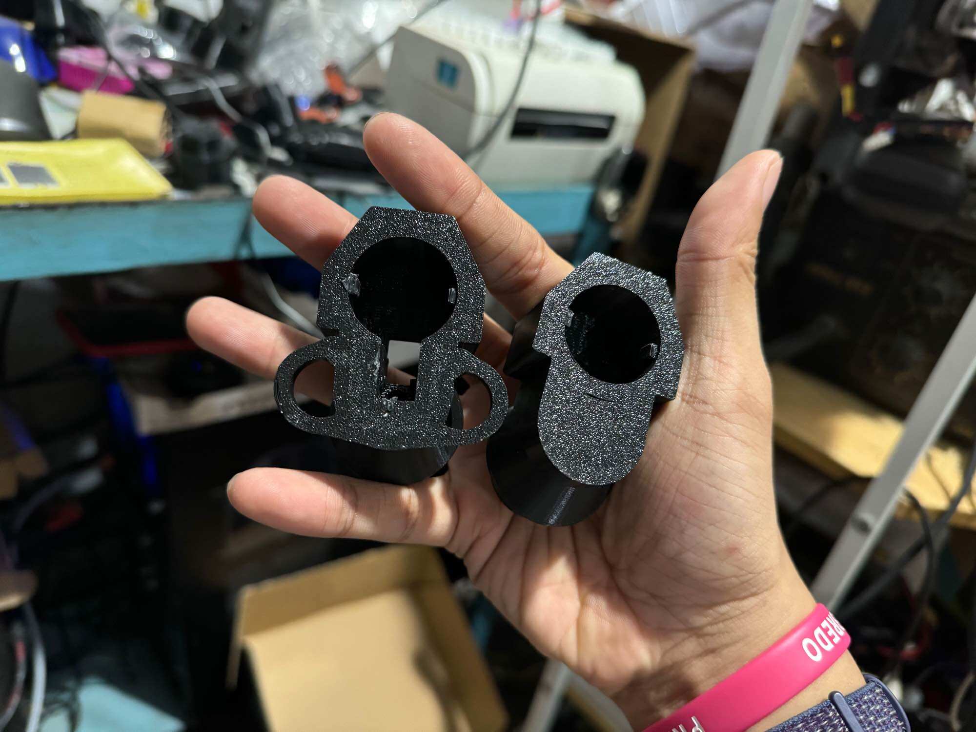 Jomarx 3D printed angled drop stock adapter for WD PDX gel Blaster TOYS