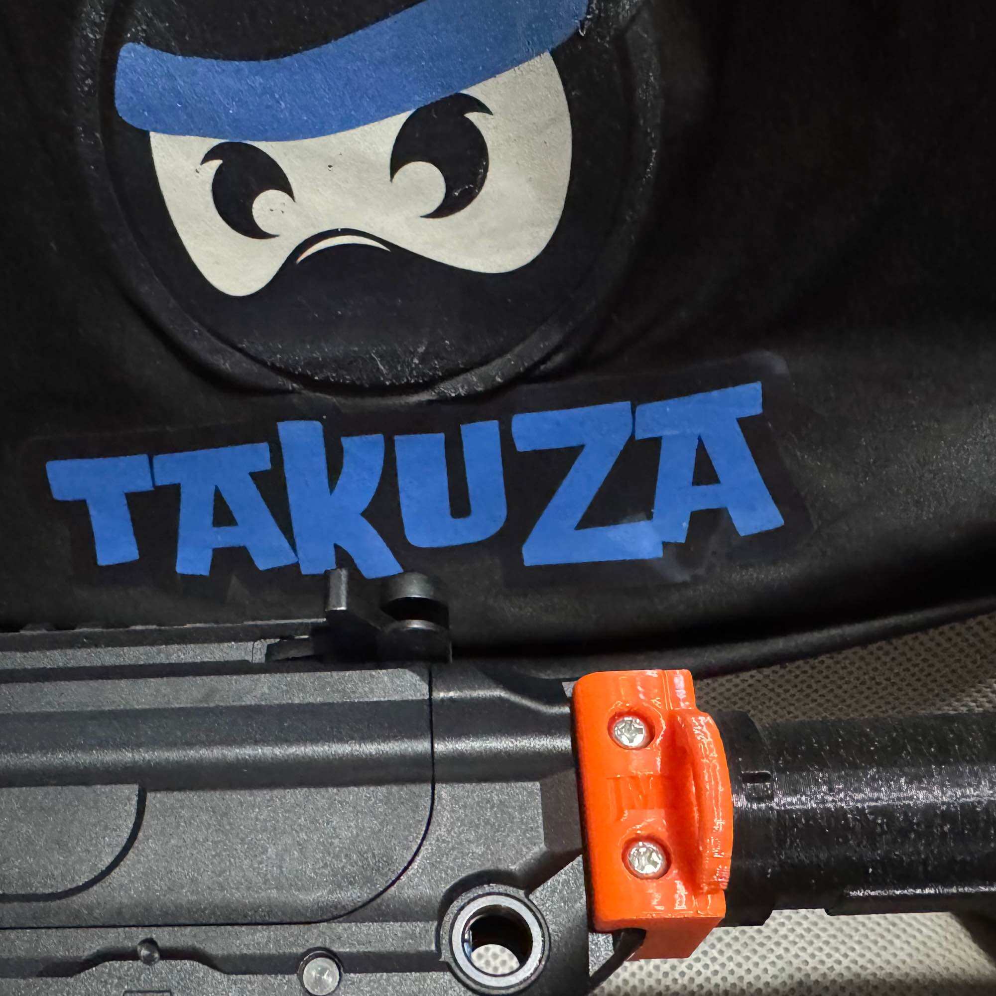 JomarX 3D printed Rails to tube adapter for sijun MCX TOY