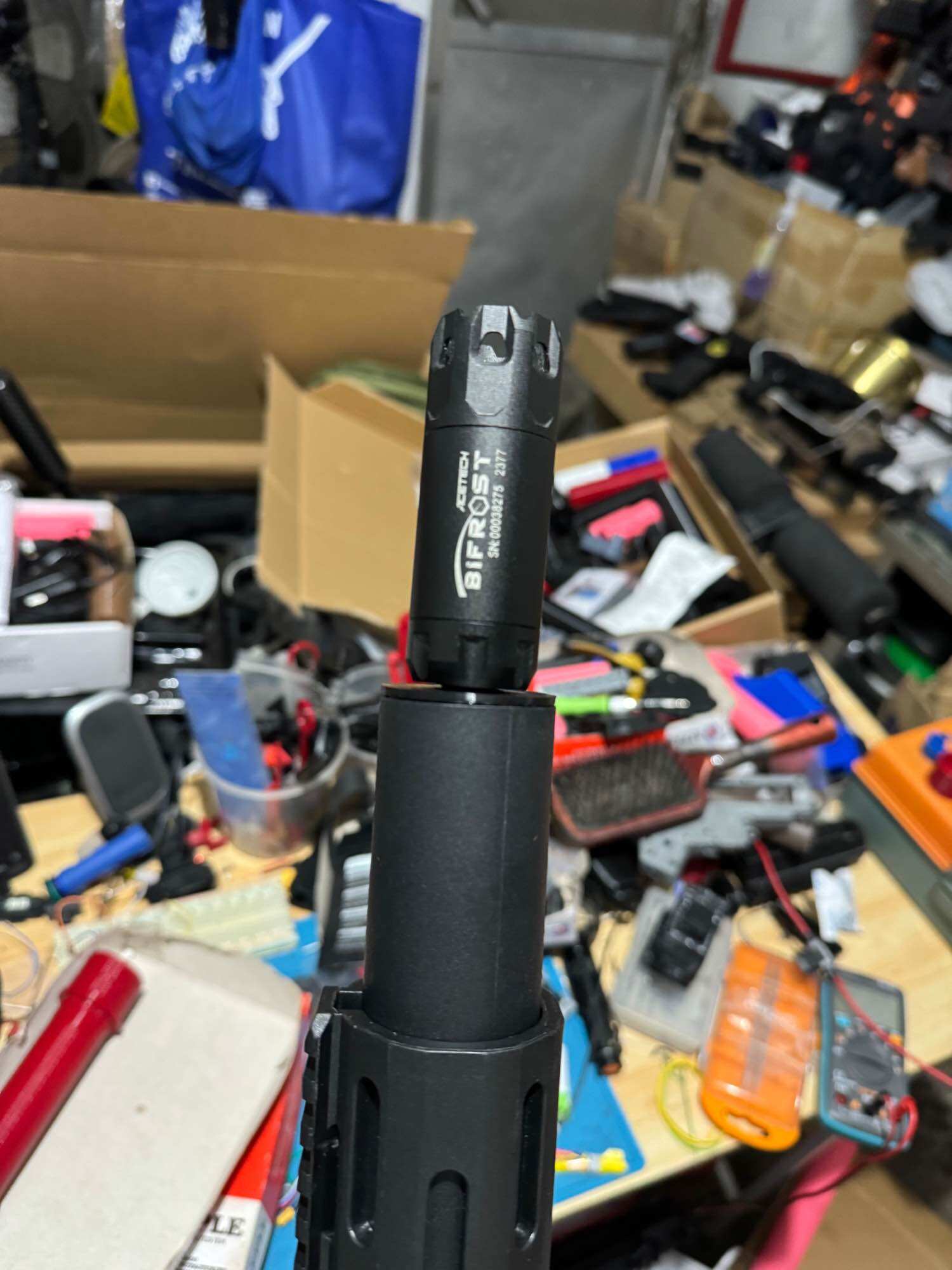 JomarX's 3D printed Honey badger Thread Adapter for Gel Blaster TOYS ONLY