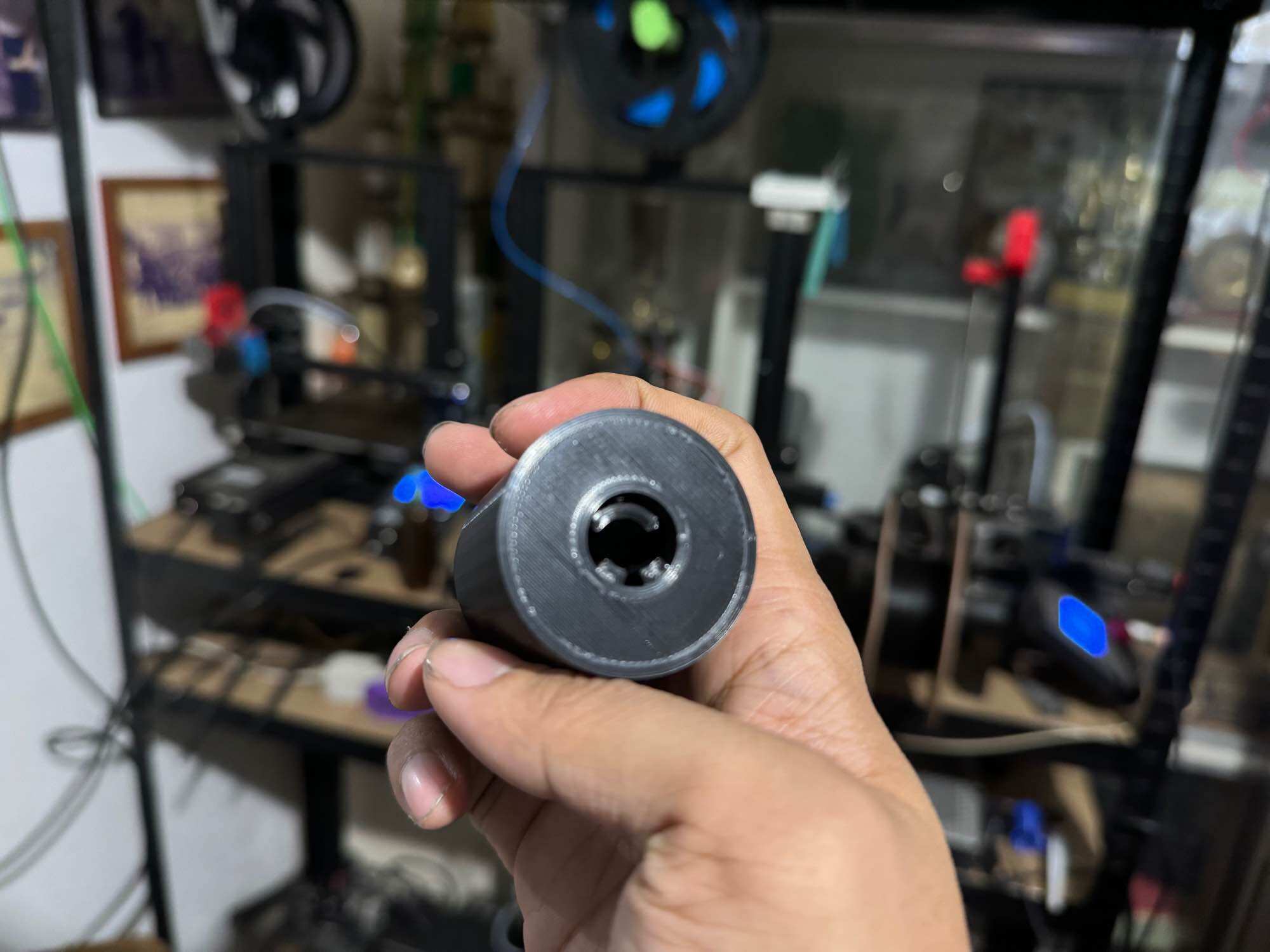 JomarX's 3d printed PLASTIC Honey Badger TOY Gel Blaster Hop up