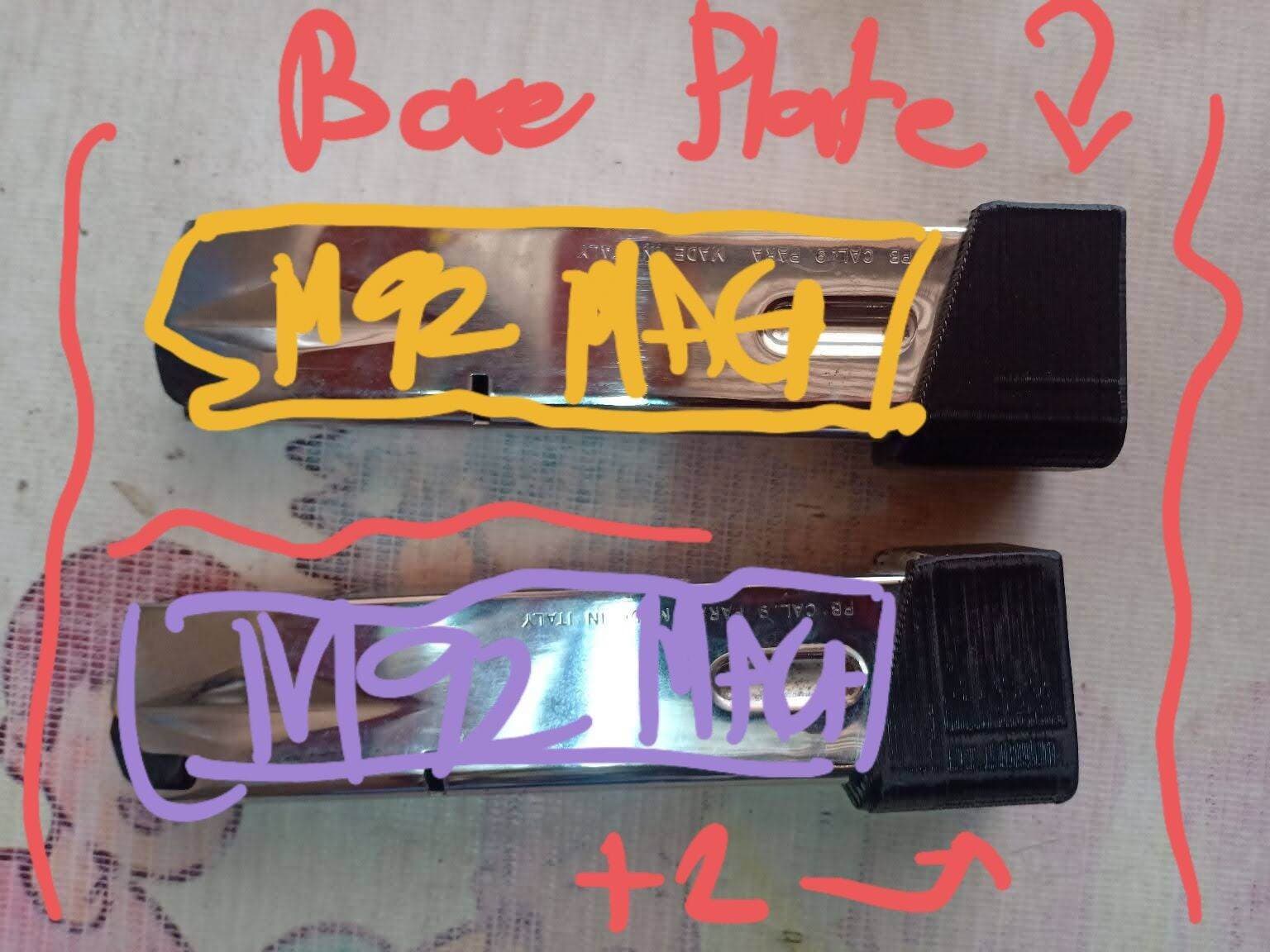 m92 be.retta or Tau rus PT92 magz base for RS