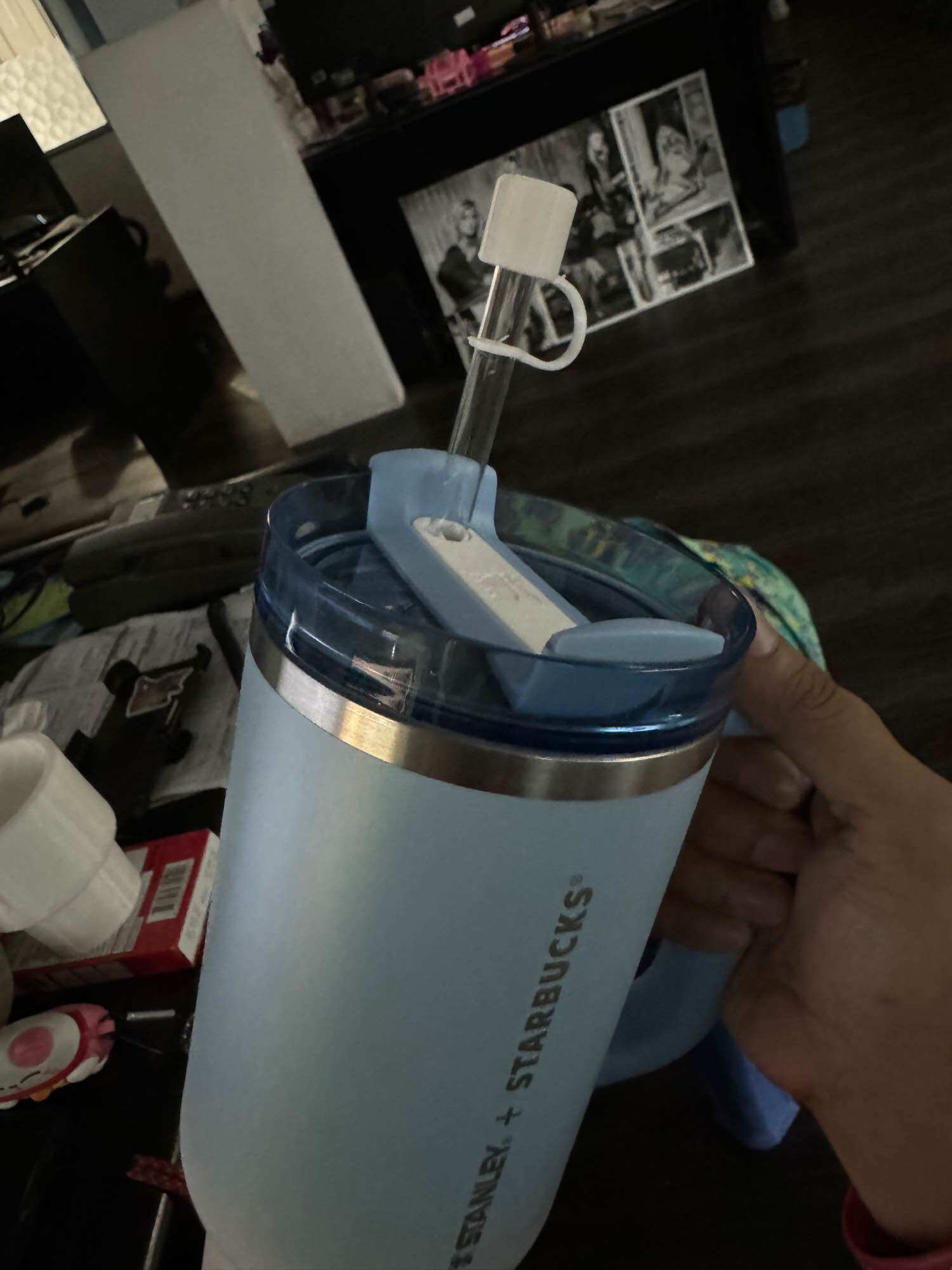 Stanley tumbler 3d printed straw cover